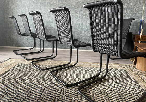 Image 1 of 6x vintage Tecta b20 stoelen
