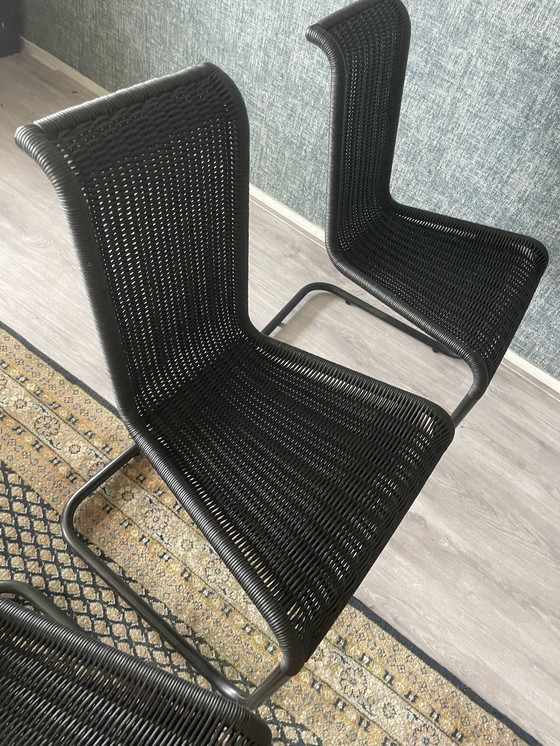 Image 1 of 6x vintage Tecta b20 stoelen