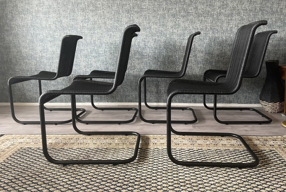 Image 1 of 6x vintage Tecta b20 stoelen