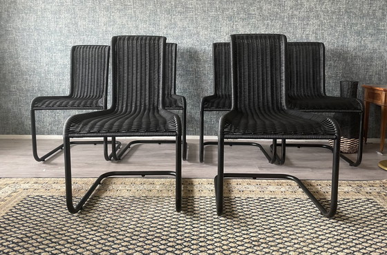 Image 1 of 6x vintage Tecta b20 stoelen