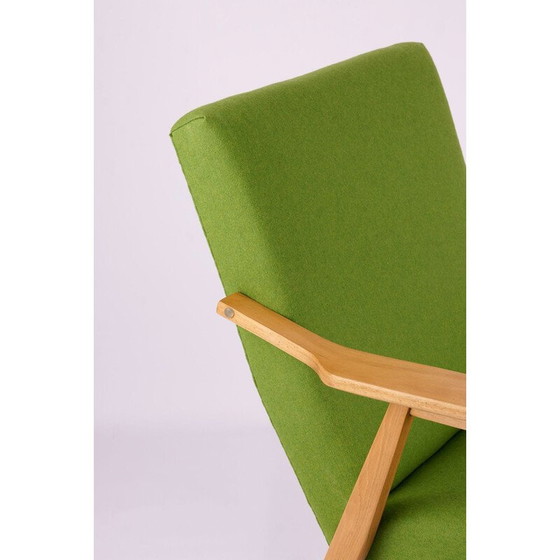 Image 1 of Vintage fauteuil met levendige kleuren, Tsjecho-Slowakije 1960