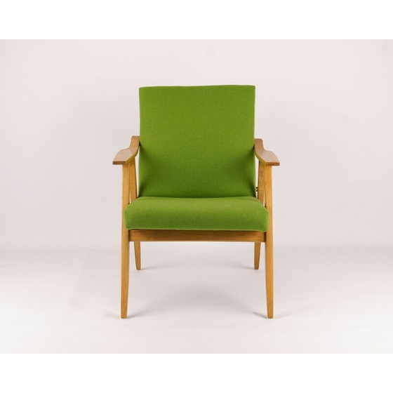 Image 1 of Vintage fauteuil met levendige kleuren, Tsjecho-Slowakije 1960