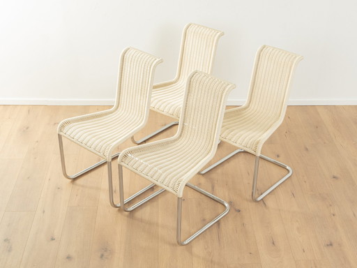 4x Tecta D20 sledestoelen