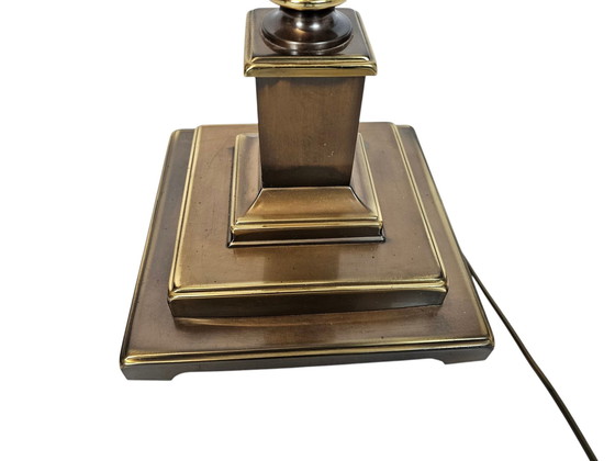 Image 1 of Herda Holland - Hollywood Regency Stijl - Vloerlamp - Messing - 70's