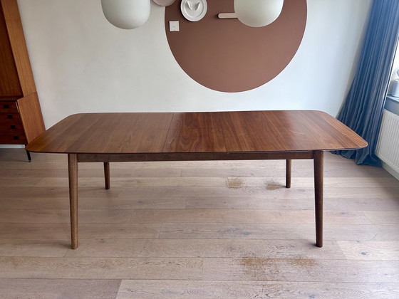 Image 1 of Deens Design Teak Uitschuiftafel