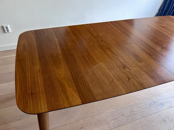 Image 1 of Deens Design Teak Uitschuiftafel