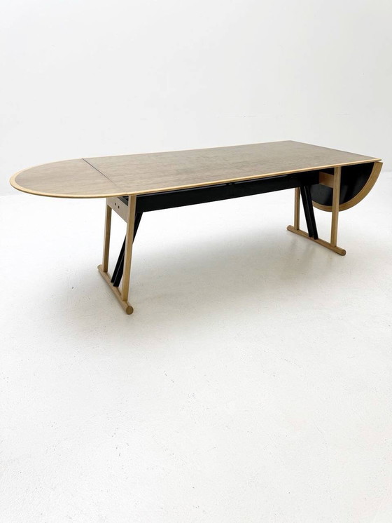 Image 1 of Uitschuifbare tafel "Ariante" van Piero De Martini voor Cassina, uit de jaren 1980