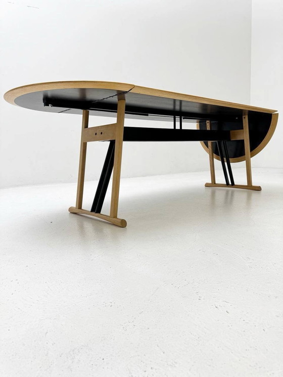 Image 1 of Uitschuifbare tafel "Ariante" van Piero De Martini voor Cassina, uit de jaren 1980