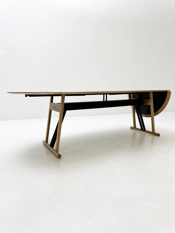 Image 1 of Uitschuifbare tafel "Ariante" van Piero De Martini voor Cassina, uit de jaren 1980