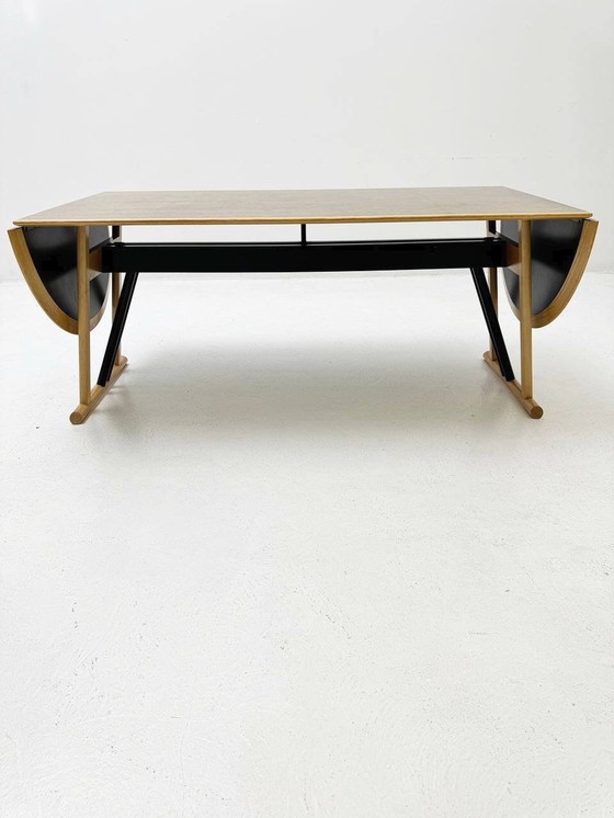 Image 1 of Uitschuifbare tafel "Ariante" van Piero De Martini voor Cassina, uit de jaren 1980