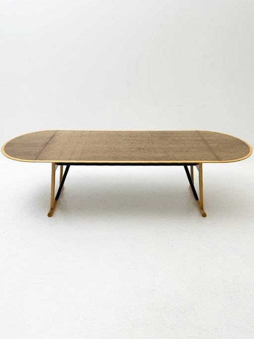 Uitschuifbare tafel "Ariante" van Piero De Martini voor Cassina, uit de jaren 1980