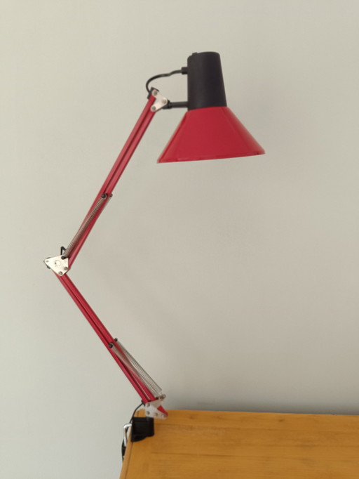 Vintage scharnierende bureaulamp