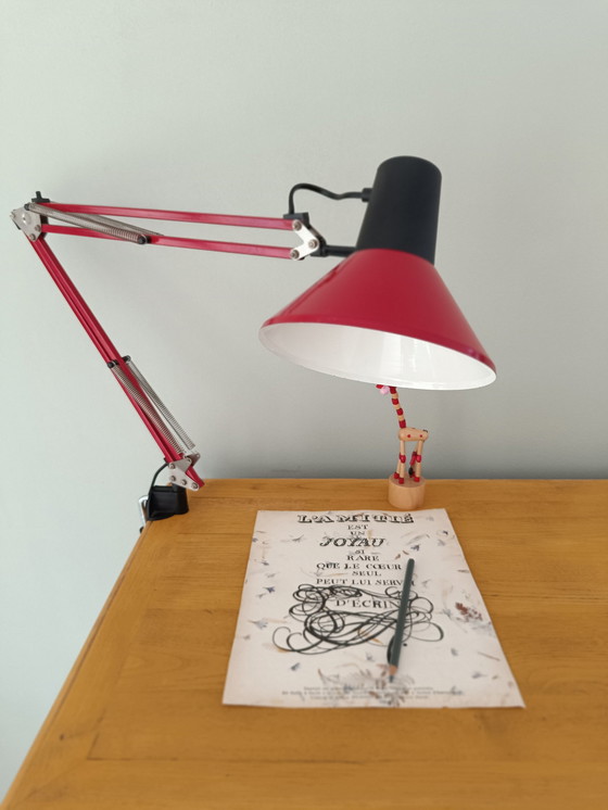 Image 1 of Vintage scharnierende bureaulamp