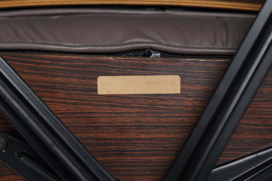 Image 1 of Vintage Eames Lounge Stoel & Ottoman In Baziliaans Rozenhout Door Ray & Charles Eames Voor Herman Miller