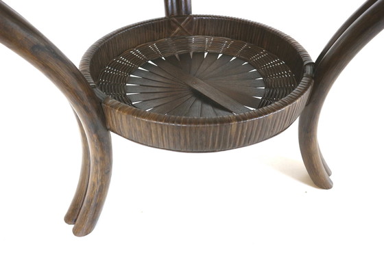 Image 1 of Vintage Manou set van 2 fauteuils en tafel