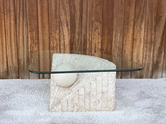 Image 1 of Vintage mactanstone coffeetable