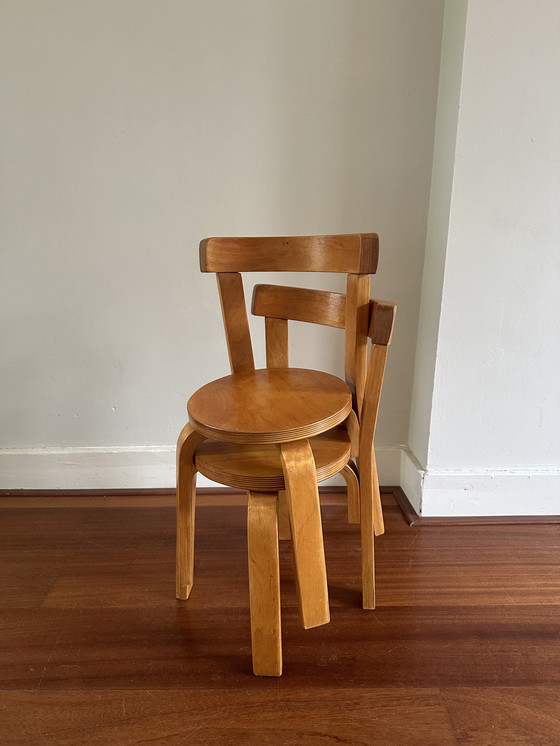 Image 1 of Vintage Plywood Kinderstoelen