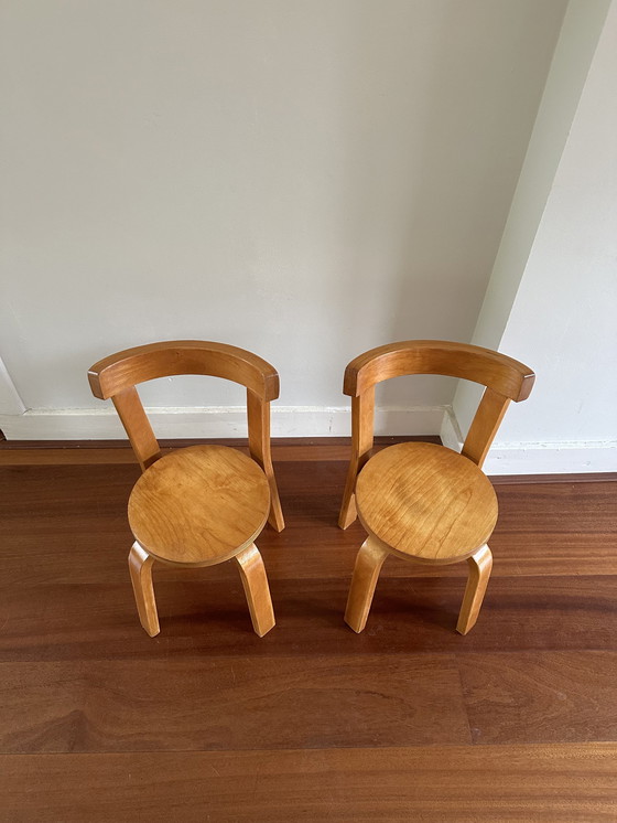 Image 1 of Vintage Plywood Kinderstoelen