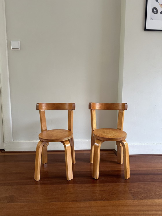 Image 1 of Vintage Plywood Kinderstoelen