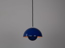 Paar van 2 Deense Vintage Hanglampen Bloempot door Verner Panton, Louis Poulsen, 1968