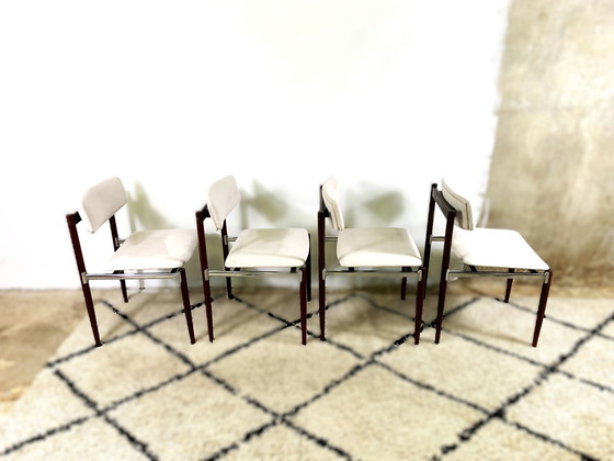 Image 1 of Eetkamerstoelen Door C. Denekamp Voor Thereca, Set Van 4, 1960'S