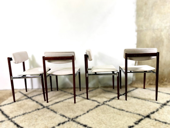 Image 1 of Eetkamerstoelen Door C. Denekamp Voor Thereca, Set Van 4, 1960'S