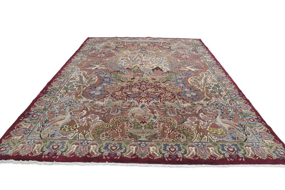 Image 1 of Origineel handgeknoopt Perzisch tapijt Kashmar Fine Paradise design 393 x 295 cm Topconditie