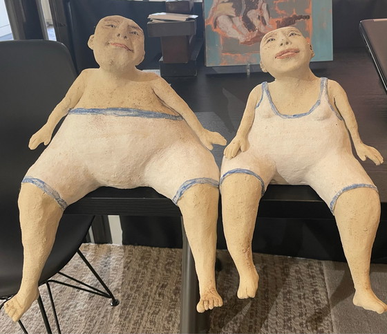 Image 1 of Lut Brackx, Happy couple beeld