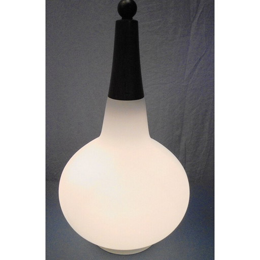 Vintage opaline lamp van Max Ingrand, 1970