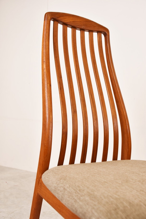 Image 1 of 6x Preben Schou eetkamerstoelen