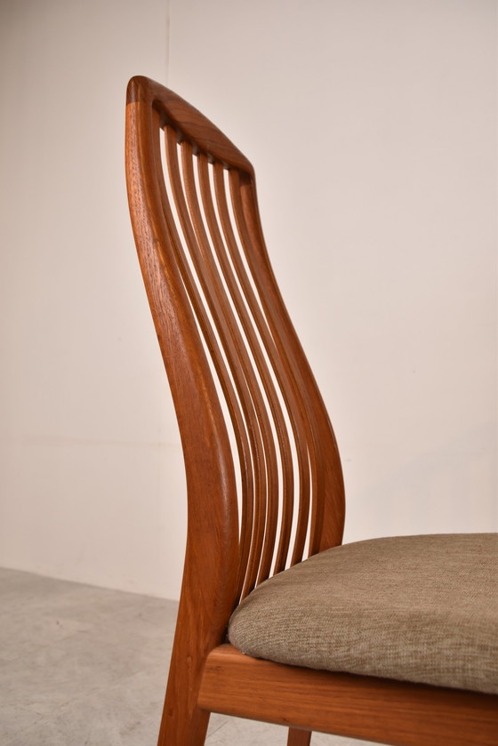 Image 1 of 6x Preben Schou eetkamerstoelen