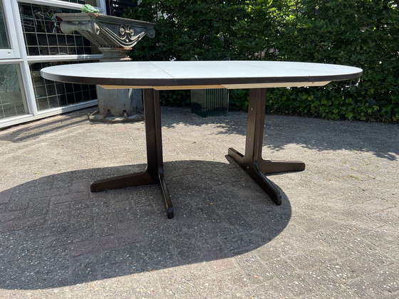 Image 1 of Thonet coulissentafel, jaren zeventig