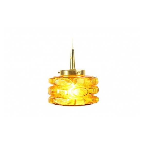 Image 1 of Deense vintage hanglamp van Vitrika, Denemarken 1960