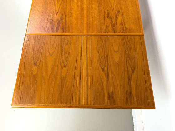 Image 1 of Deense uitschuifbare teakhouten eettafel, 1960S