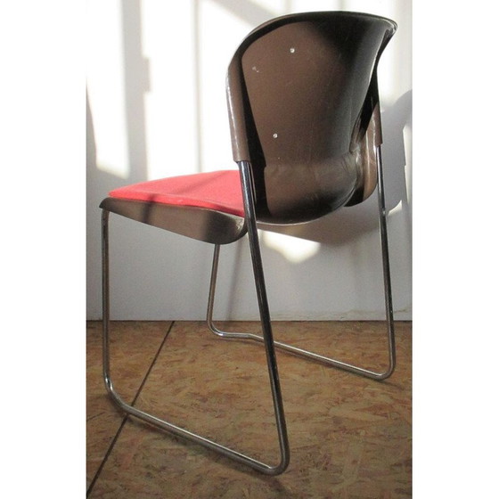 Image 1 of Set van 4 vintage stoelen SM400 van Drabert, jaren 1980
