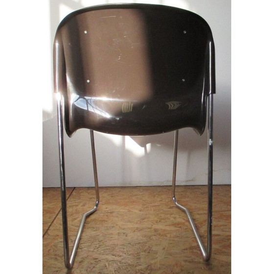 Image 1 of Set van 4 vintage stoelen SM400 van Drabert, jaren 1980