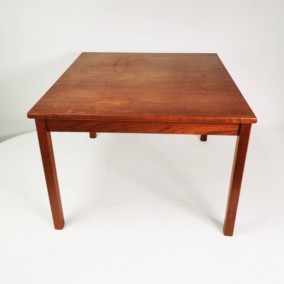 Image 1 of Vintage teakhouten salontafel, Denemarken 1970