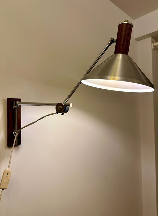 Vintage Wandlamp Swing Arm