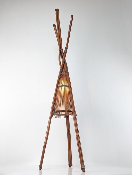 Staande lamp van Ramón Castellano voor Kalma, 1970