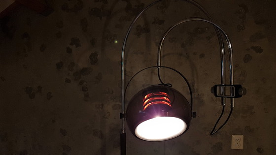 Image 1 of Dijkstra Vintage dubbelboog vloerlamp