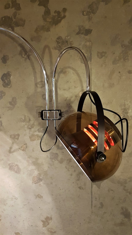 Image 1 of Dijkstra Vintage dubbelboog vloerlamp