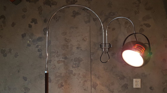 Image 1 of Dijkstra Vintage dubbelboog vloerlamp