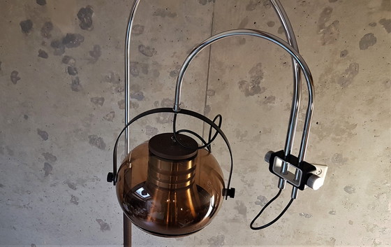 Image 1 of Dijkstra Vintage dubbelboog vloerlamp