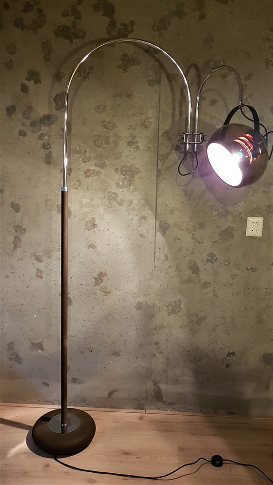 Image 1 of Dijkstra Vintage dubbelboog vloerlamp