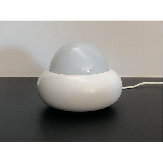 Image 1 of Vintage witte Ufo lamp model c359 van Luci Illuminazione, Italië 1970