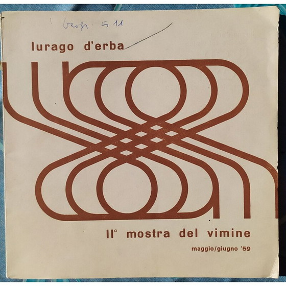 Image 1 of Vintage Bp4 rieten fauteuil van Tito Agnoli voor Pierantonio Bonacina, 1959