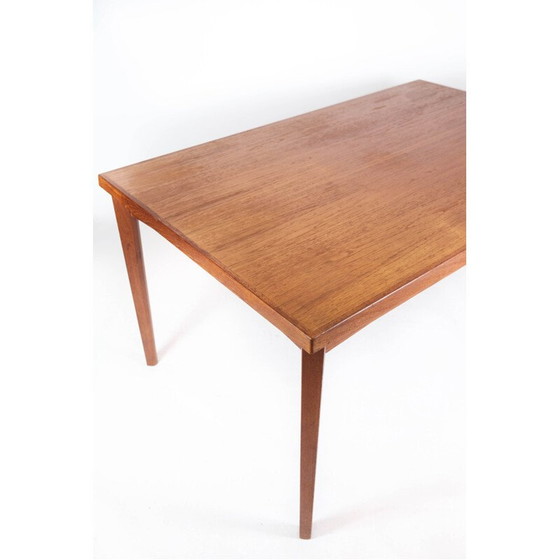 Image 1 of Vintage eettafel in teak met verlengplaten, jaren 1960