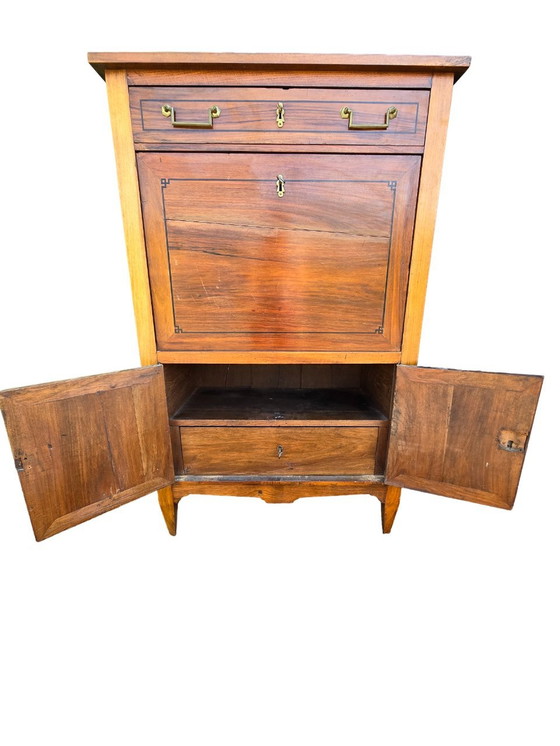 Image 1 of Art Deco Antiek Secretaresse