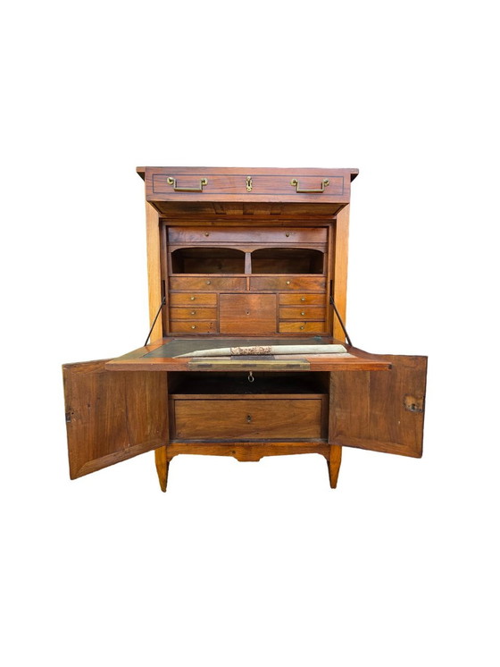 Image 1 of Art Deco Antiek Secretaresse