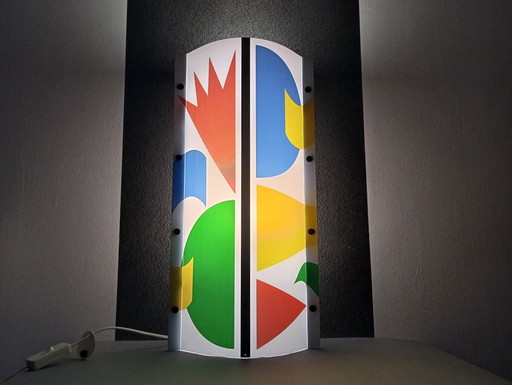 Alessandro Mendini Postmoderne 'Slamp' vloerlamp 1990